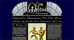 Desktop Screenshot of goreorchids.com